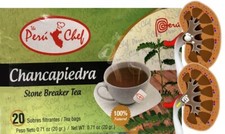 CHANCA PIEDRA TE STONE BREAKER FILTERED TEA MADE IN PERU 20 BAGS
