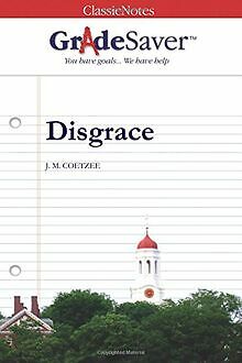 GradeSaver(tm) ClassicNotes Disgrace von Sherrod, C... | Buch | Zustand sehr gut