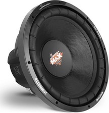Lanzar Altoparlante Subwoofer per Auto 15 Pollici - Nero Cono di Carta Non Pressato, Timbrato...