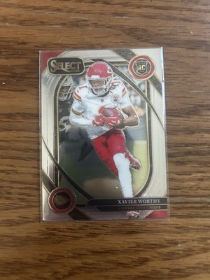 XAVIER WORTHY 2024 PANINI SELECT SILVER CONCOURSE LEVEL #32 RC