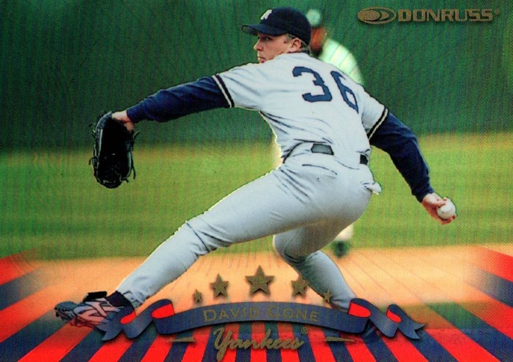 1998 Donruss collections David cone prized collections 