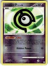 Unown [C] Reverse Holo Diamond and Pearl 67/130 2007 on eBay