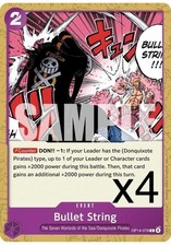 One Piece CCG: Bullet String- Donquixote Pirates OP14-078 - English (QTY 4)