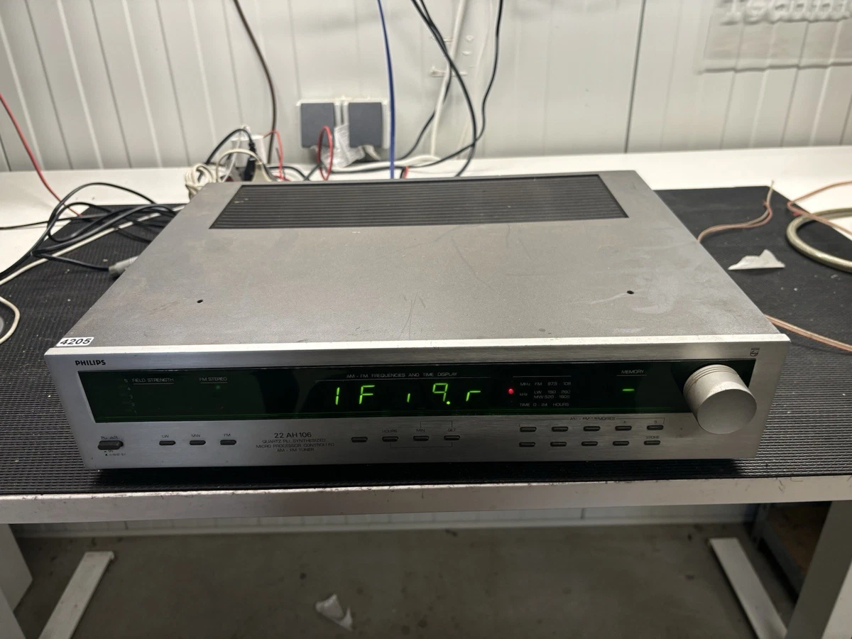 Sintonizador estéreo Philips 22AH106 - ¡Leer!