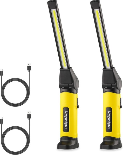 LED Arbeitsleuchte 4000 Mah Akku Mit Magneten 3 Lichtmodi 1-image