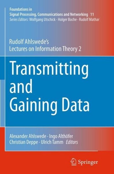 Transmitting And Gaining Data Rudolf Ahlswede-image