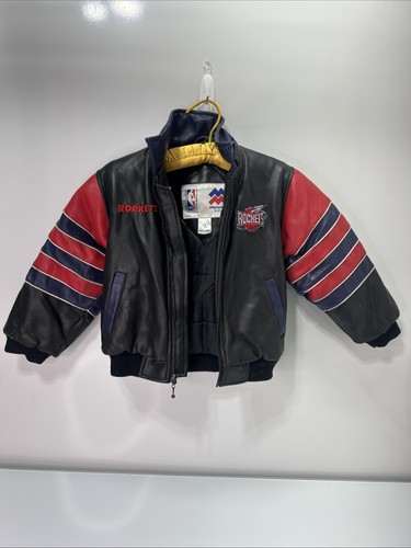 Might Mac Houston Rockets Vintage Jacke Größe 6 Top Zustand schneller Versand - Bild 1 von 7