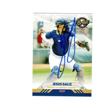 Jesus Galiz 2024 Rancho Cucamonga signed autograph baseball card Dodgers a