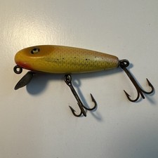 Shur-Strike MP Midget Baby Pikie in Yellow Back Scale Peanut Butter Color 2.5"