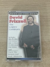 David Frizzell - Best Of The Best - USA Cassette Tape - NEW SEALED - FED-6537