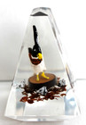 Vintage Hand Carved Painted Duck Lucite/Acrylic Unique Canada Paperweight — photo 4