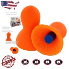 Quiet Honeywell Earplugs 100 Pairs Orange Superior Comfort Custom Fit