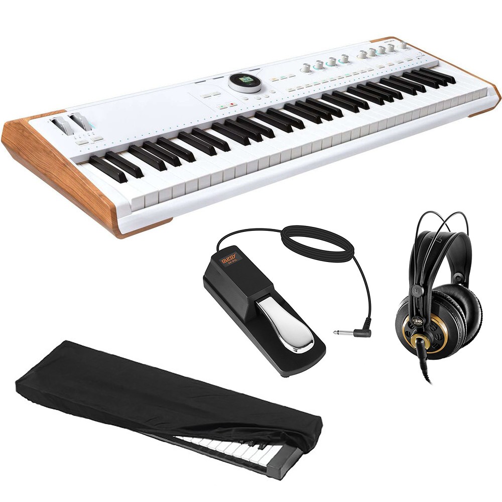 Arturia Astrolab Avant-Garde Stage Keyboard w Headphones Pedal - Cover Bundle 255890₽