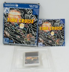 Time Cruise (TurboGrafx-16, 1992) w Box & Manual