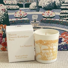 Maison Francis Kurkdjian LES TAMARIS Scented Candle Mini Travel Size - 35g/1.2oz