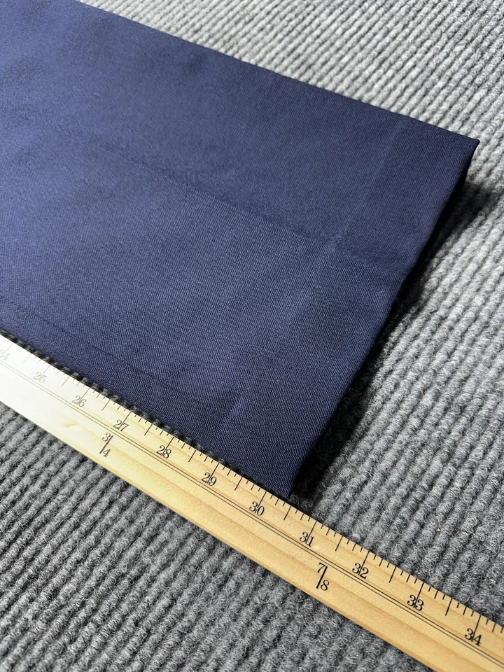 Pantalones Pendleton Mujer 12 Azul Marino 100% Lana Virgen Vestido Puños Forrados Pantalones Foto 2 de 4