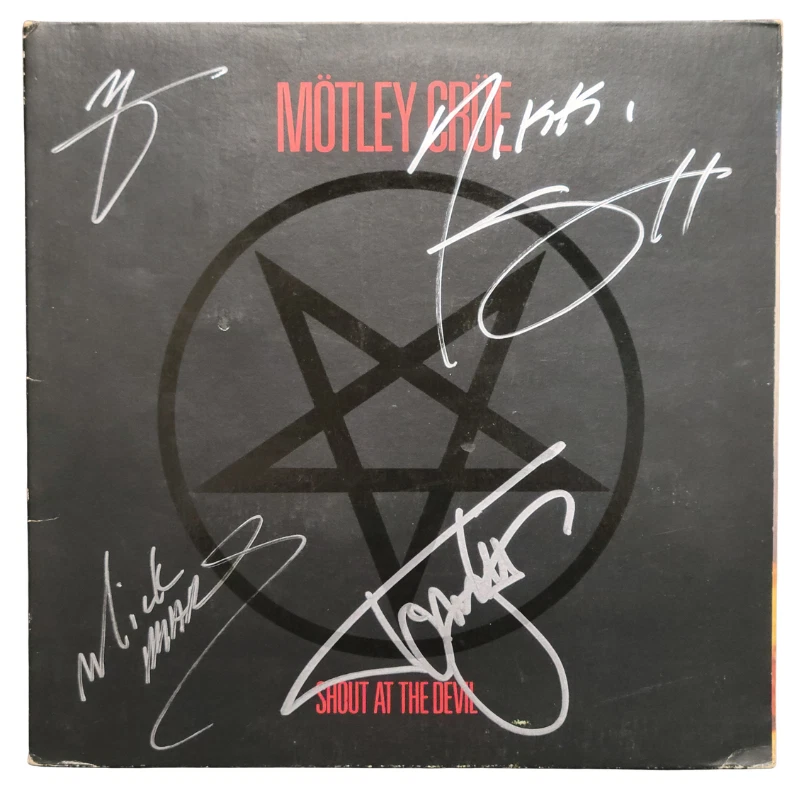 Motley Crue Signed Memorabilia for sale | eBay