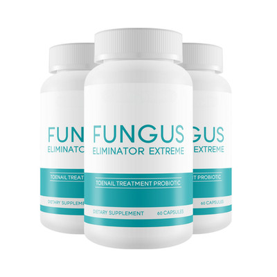 3-Pack Fungus Eliminator Extreme - Supports Skin & Nail Health - 180 Capsules