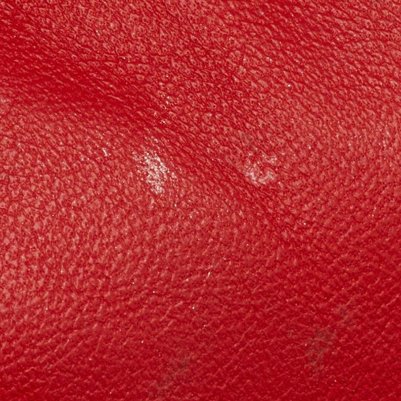 Bottega Veneta Red Intrecciato leather Mini The Pouch Bag thumbnail 6