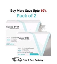 Viviscal V04805 Professional Hair Growth Tablets 180 Tablets. Exp8/2027. 2 Pack