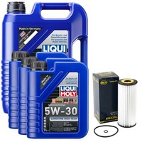 MotoröL Set High Tech 5W-30 Liqui Moly 8 Liter + ÖLfilter FüR VW LT 28-46 28-35