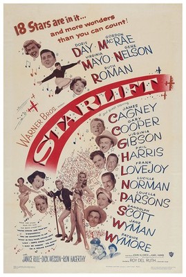 Starlift 1951 - James Cagney - US - Classic Movie Poster