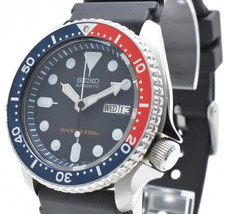 【NEAR MINT】 Seiko 7S26-0020 SKX009 Diver's Automatic Pepsi Bezel Japan Watch