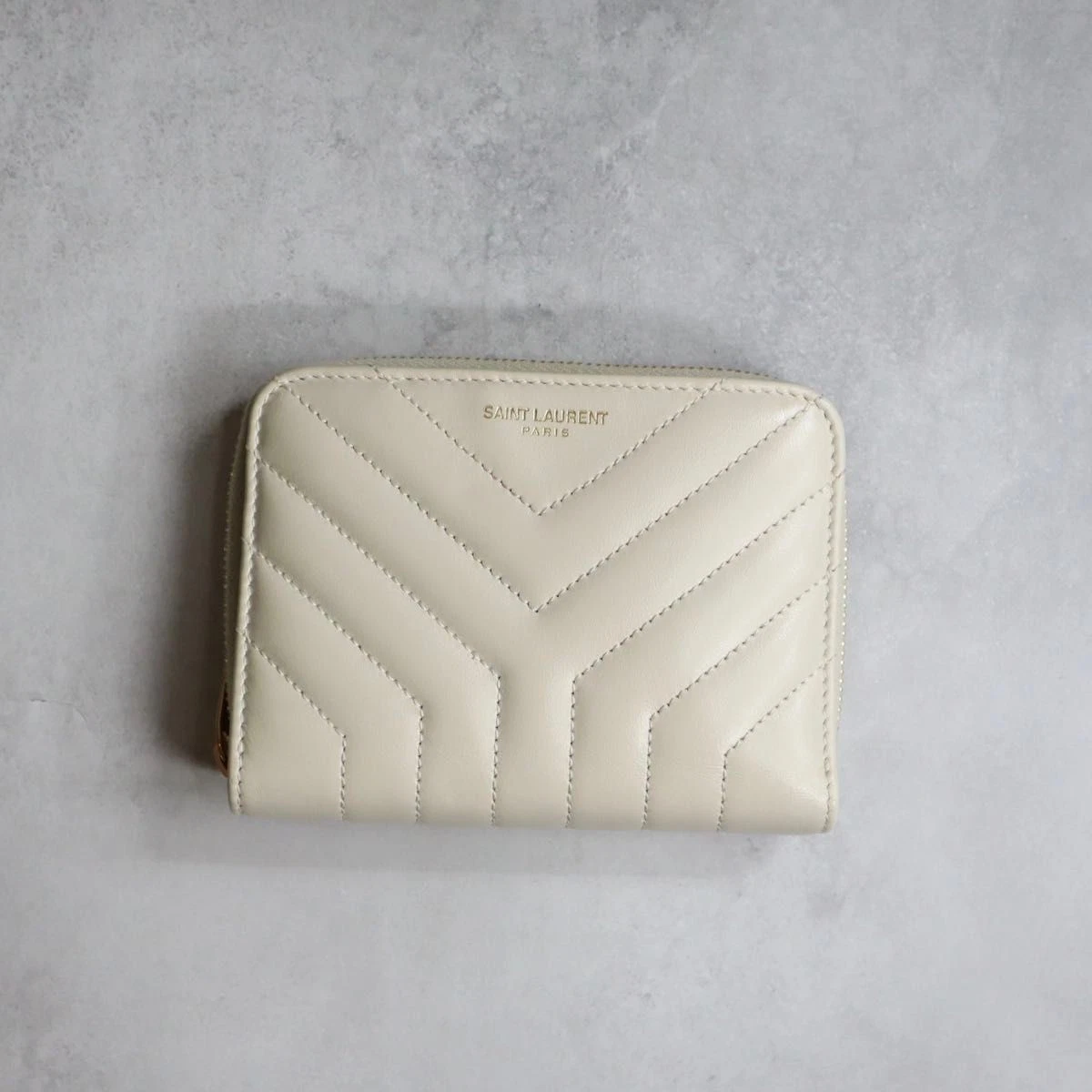 Saint Laurent Beige Leather Wallets for Women for sale | eBay