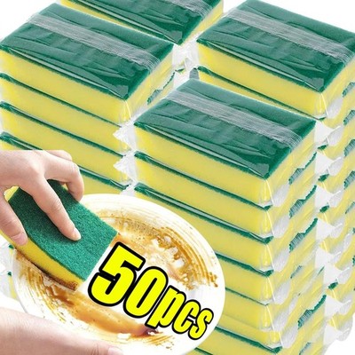 2-50X Gastronomie Schwamm Scheuergummi Küche Abwasch Scheuerpad