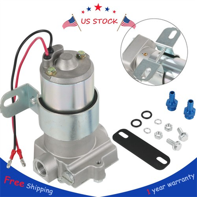 #ad 110 GPH 13 14PSI Low Pressure Electric Fuel Pump 12V NEW For Gasoline Carburetor $65.97