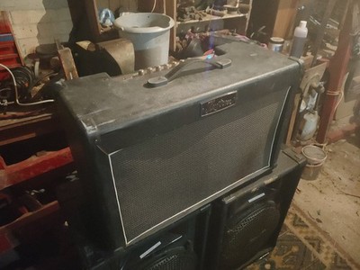 Vintage 70er Jahre Verstärker - Kustom Double Barrelled mit 2x 12'' Lautsprecher Treibern