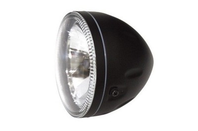 HAUPT Scheinwerfer 5 3/4'' SKYLINE Metall SCHWARZ E-geprüft headlight e marked