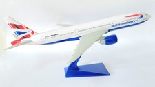 Boeing 777-200 BA British Airways Snap Fit Airliner Collectors Model 1:200