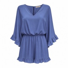 Women s Navy Blue Romper Size Large