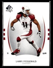 2007 SP Authentic #53 Larry Fitzgerald Card Arizona Cardinals