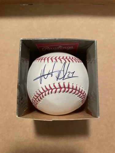 Matt Adams Signed Autograph Baseball ROMLB St. Louis Cardinals