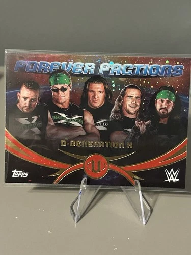 2025 Topps Universe WWE D-Generation-X Forever Factions Galaxy