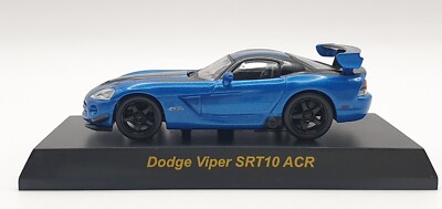 Kyosho 1/64 DODGE VIPER SRT10 ACR BLUE diecast car model | eBay