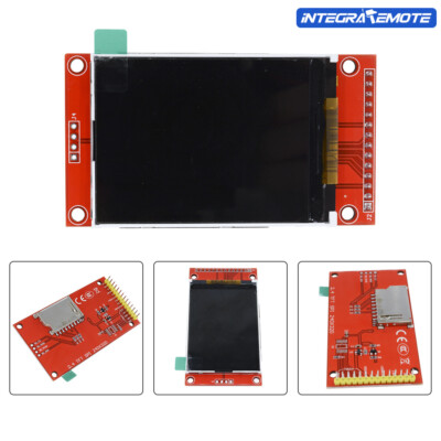 240x320 2.4'' SPI TFT LCD Serial Port Module+3.3V PCB Adapter SD ILI9341