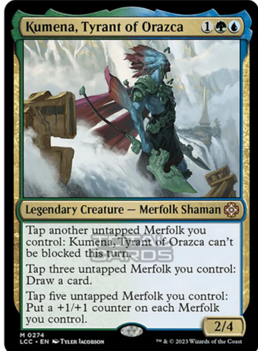 ๐ Merfolk Tribal Commander Deck โ Kumena, Tyrant of Orazca โ MTG Flex๐ - Picture 7 of 9