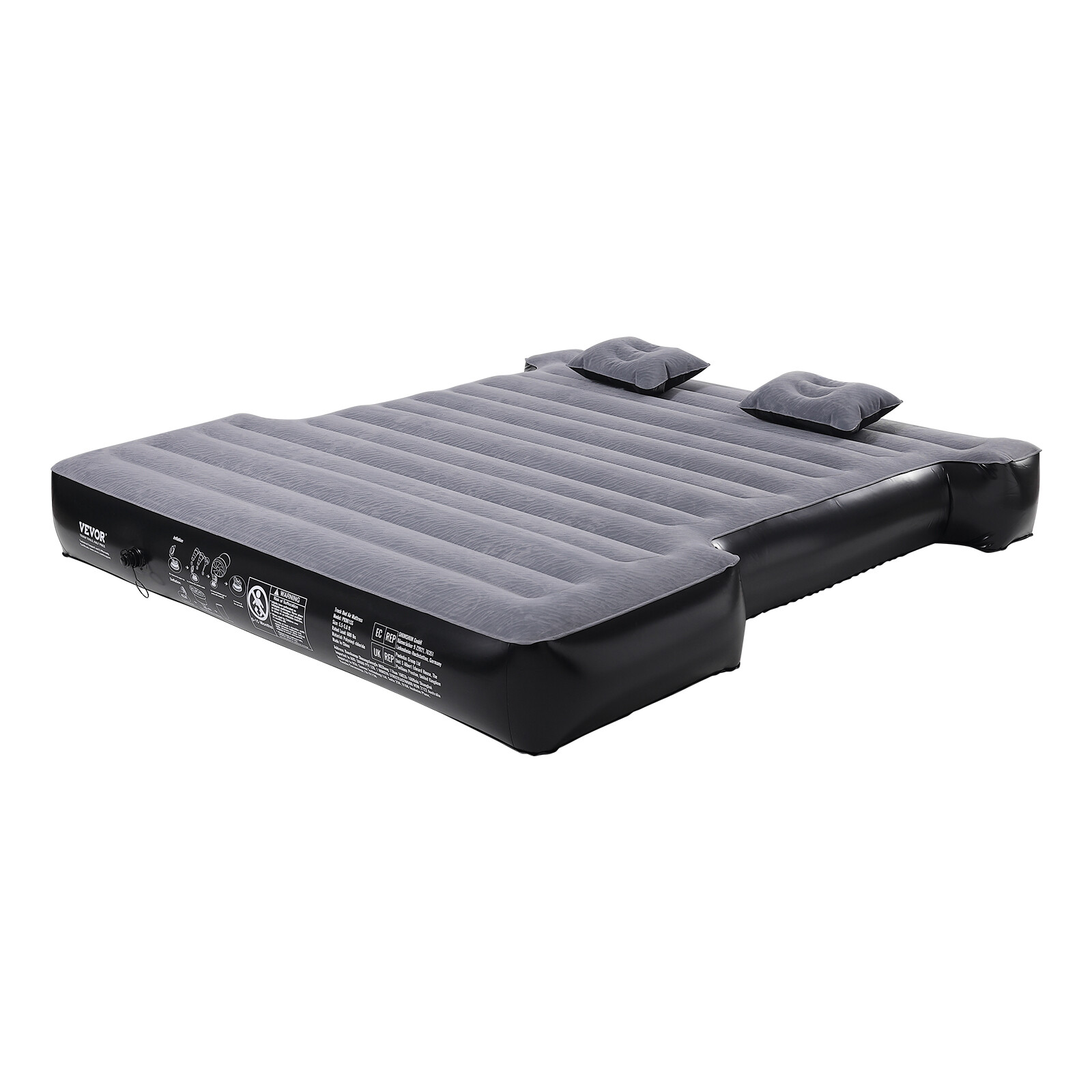 Truck Bed Air Mattress 5.5-5.8ft Inflatable Universal Bed W/ Pump For Ford/Dodge