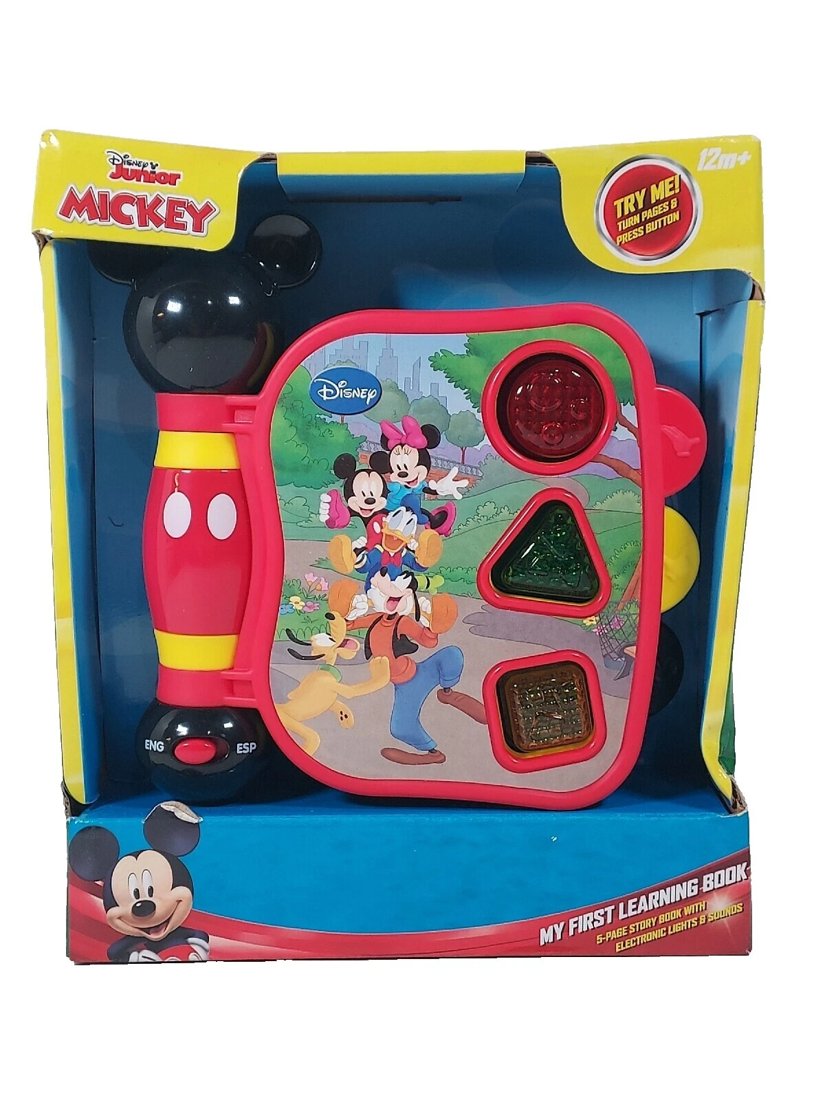 12-18 meses Disney Brinquedos Educativos