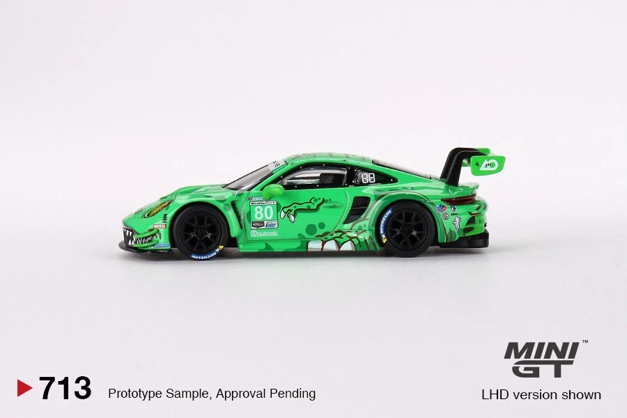 MINI GT Porsche 911 GT3 R #180 GTD AO Racing 2023 IMSA