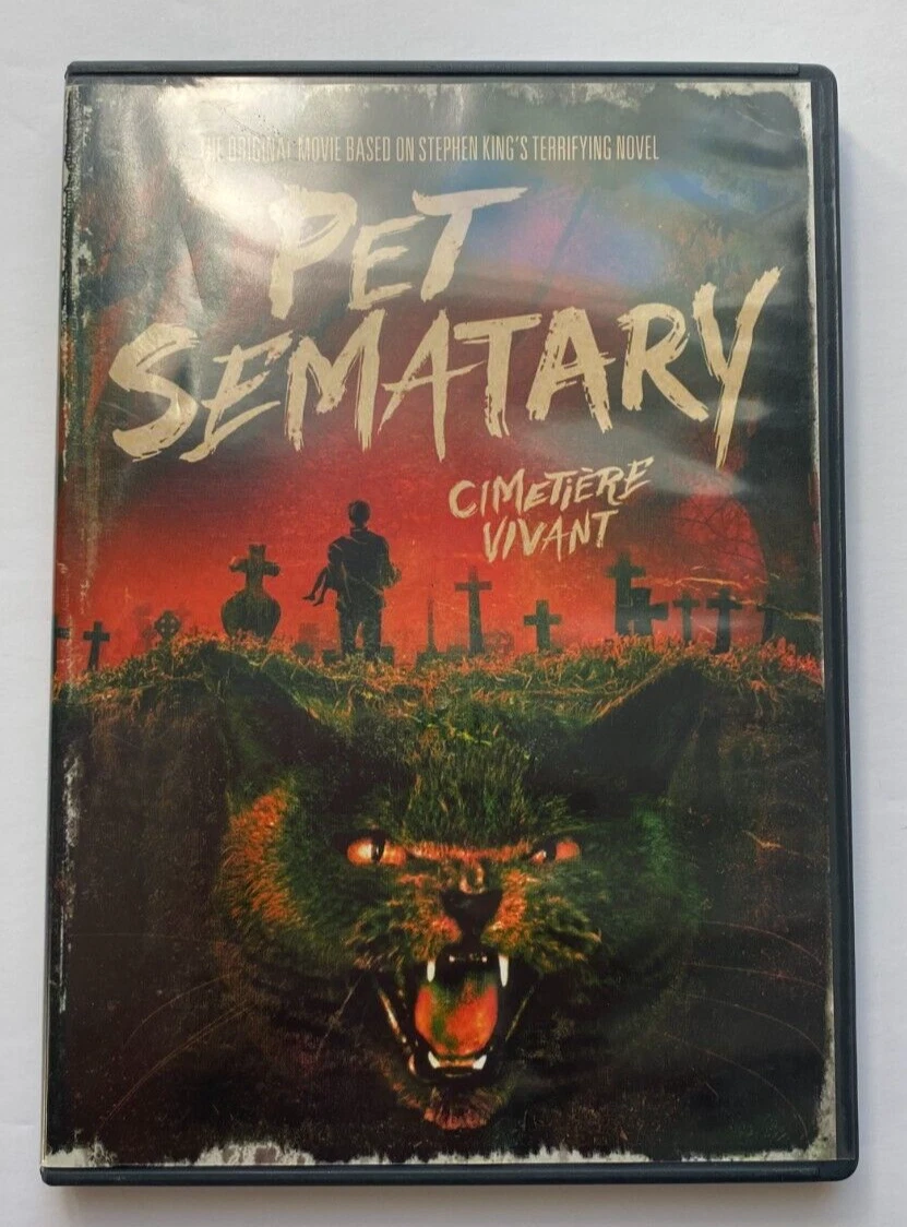 Stephen King Pet Sematary DVD 2019 1989 Film eBay