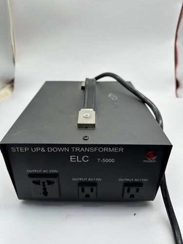 5000W ST-5000 Step Up Step Down Transformer 110V to 220V - Picture 8 of 13