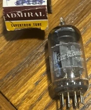 GE 12AU7 Tube Tested NOS Audio Guitar Amplifier Preamp Vacuum Tube Strong Grey P