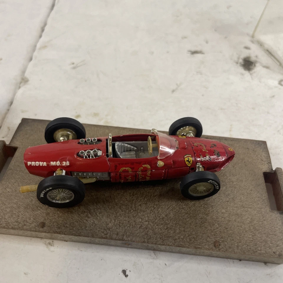 Brumm Ferrari 156 F1 #38 Phil Hill World Champion 1961 Gp Monaco 1/43 R124 - Image 4 of 4