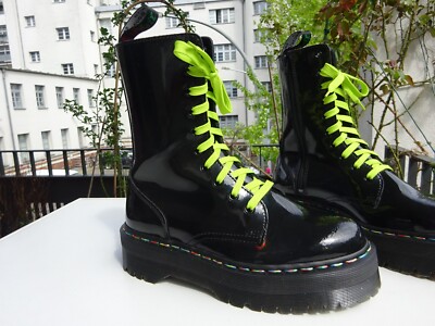 MARTENS JADON HI Rainbow Plateau Stiefel England Gr