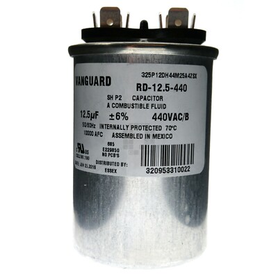 Condensatore Motore Elettrico Condensatore Di Avviamento Motore Elettrico Vanguard - 25 µF, 370 VAC, Costruzione In Film Metallizzato Condensatore Avviamento RD-25-370 - Foto 11