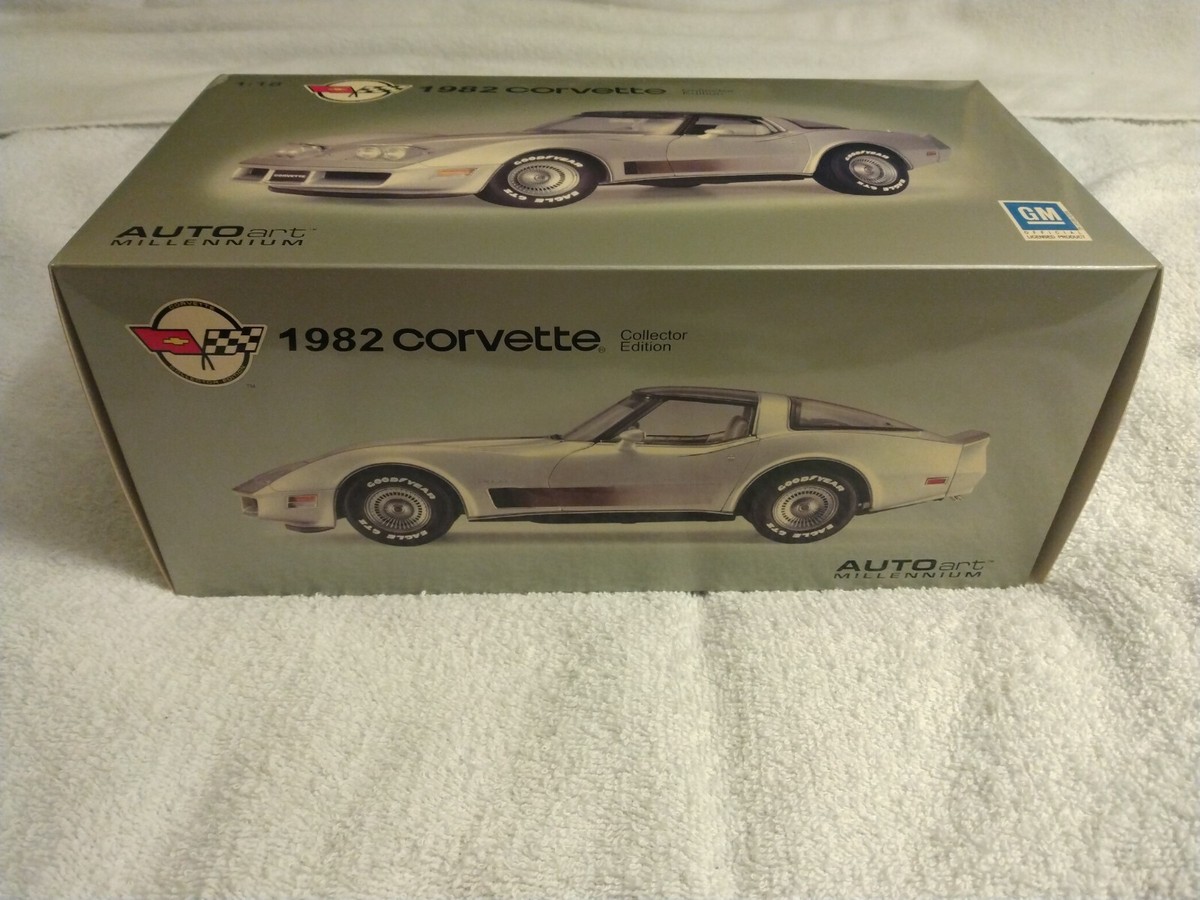 AUTO ART 1982 CHEVROLET CORVETTE 1/18 DIECAST | eBay